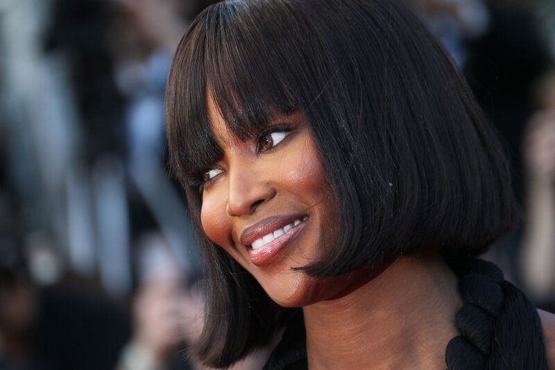 Woman with Black Bob Haircut — Confident, Photograph