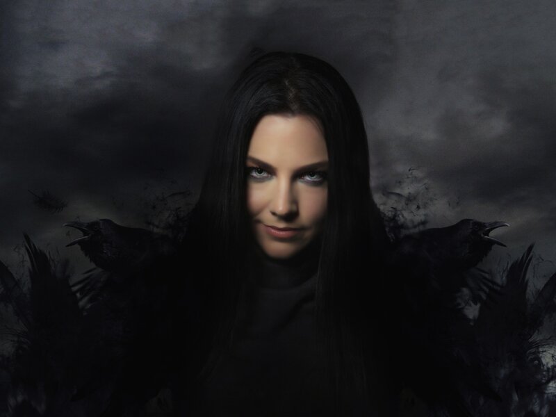 Woman with Black Crows
