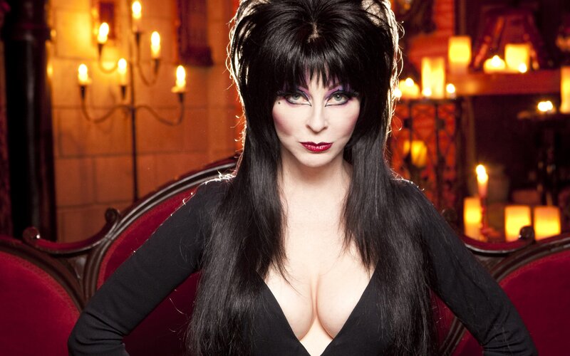 Woman with Black Hair — Dramatic, Night, Photograph, Candles