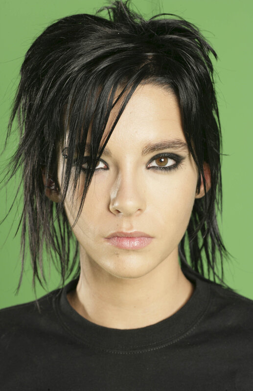 Woman with Black Hair — Green, Neutral, Photograph