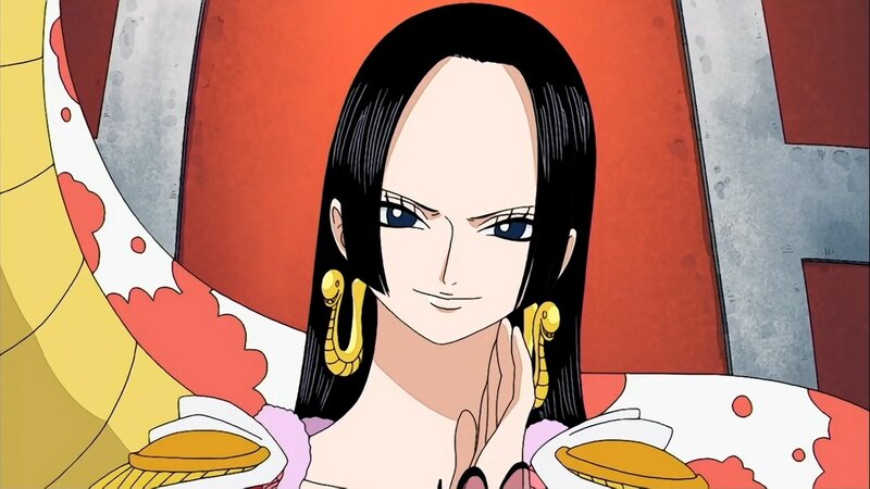 Woman with Black Hair — Red