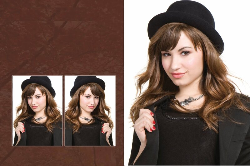 Woman with Black Hat — Confident