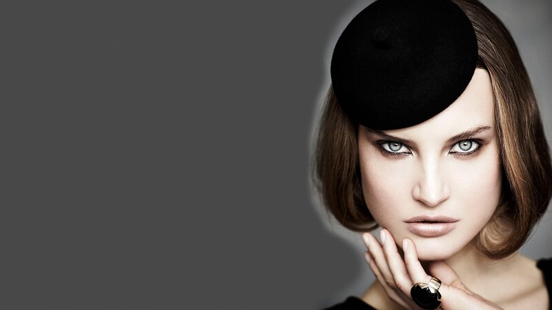 Woman with Black Hat — Dramatic