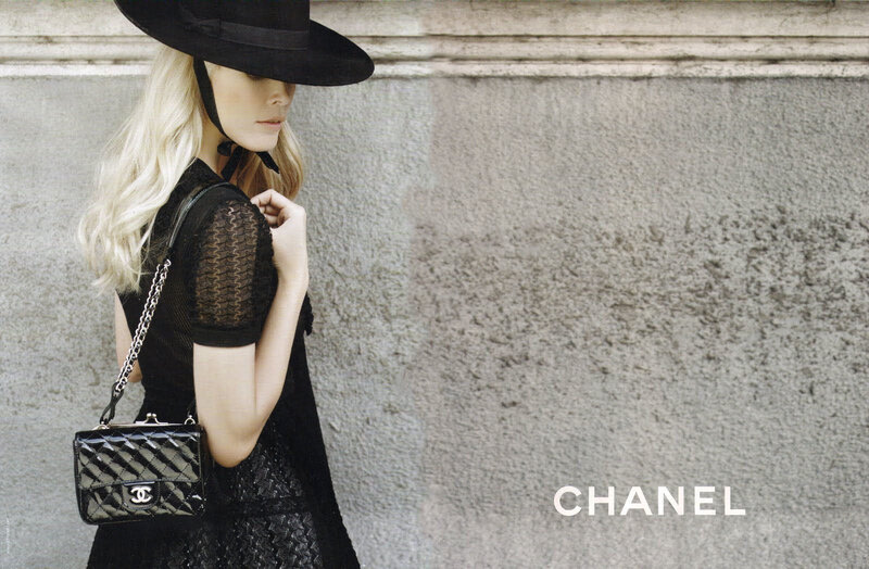 Woman with Black Hat — Stylish
