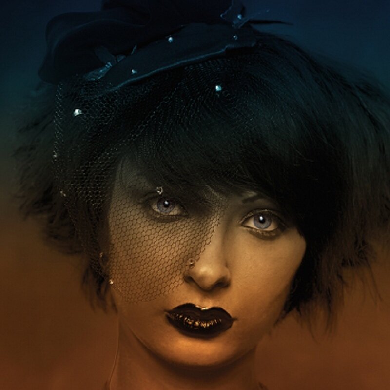 Woman with Black Veil — Dramatic