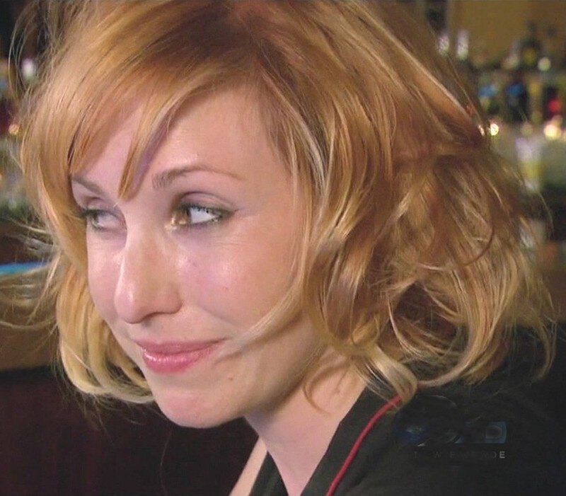 woman with blonde hair