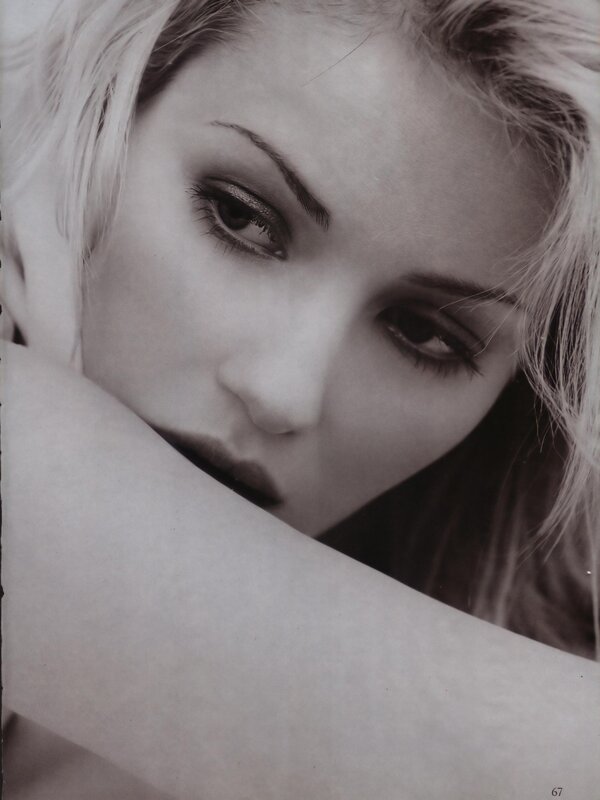 woman with blonde hair
