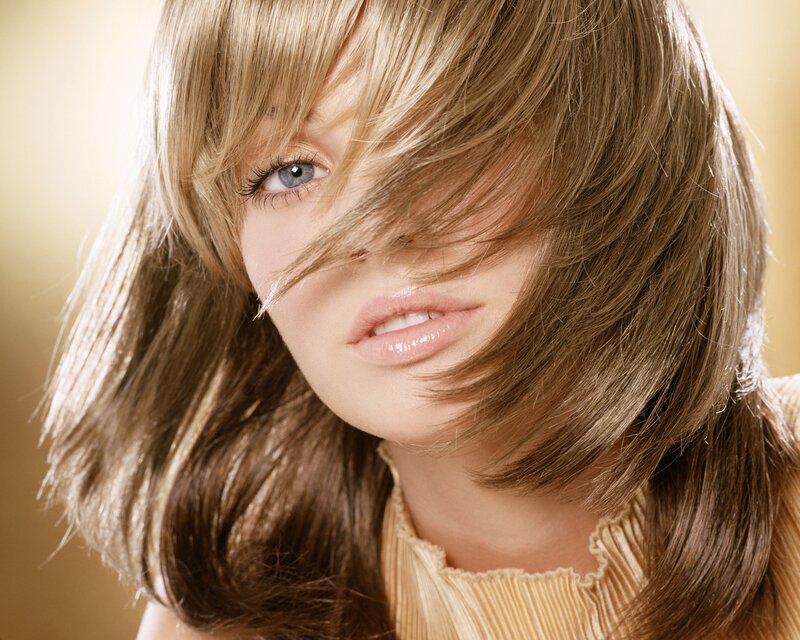 woman with blonde hair