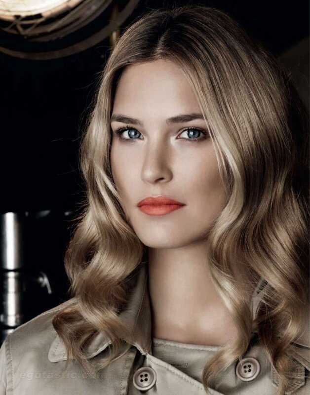 woman with blonde hair and blue eyes