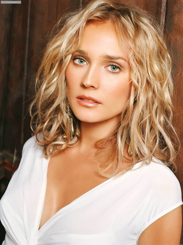 woman with blonde hair and blue eyes