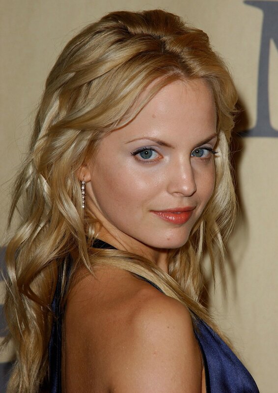 woman with blonde hair and blue eyes