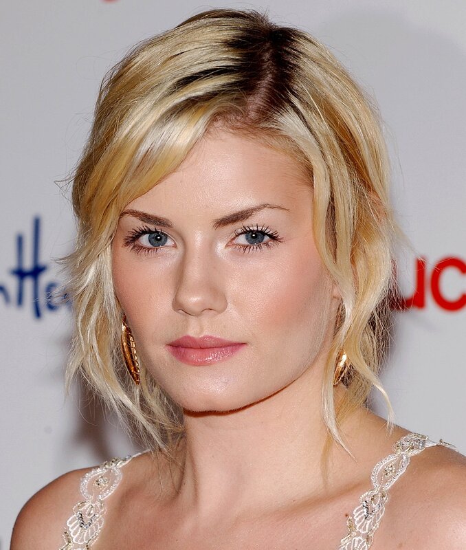woman with blonde hair at event