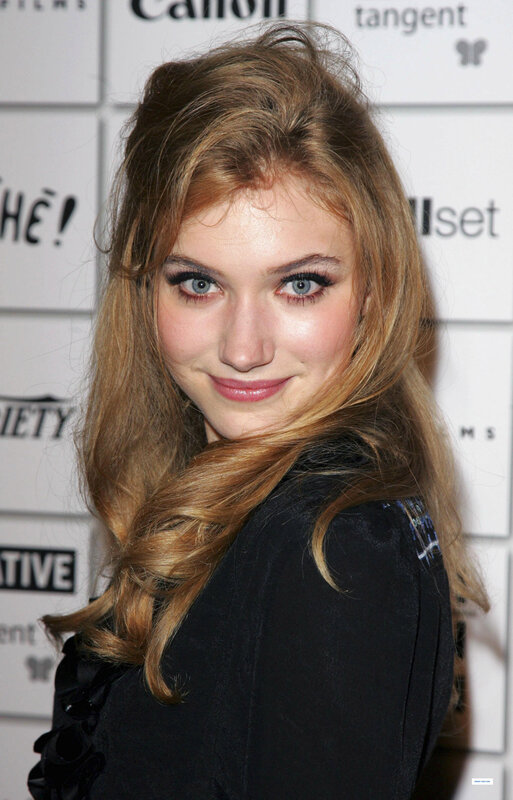 woman with blonde hair at event
