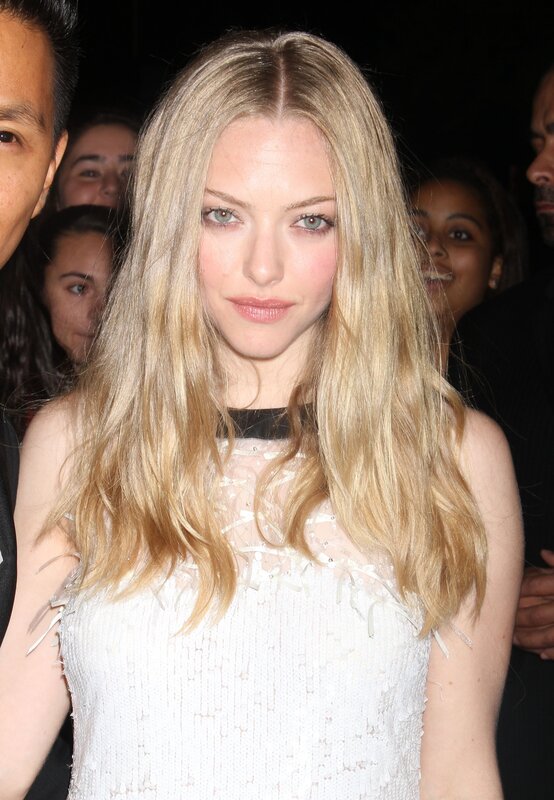 woman with blonde hair at event