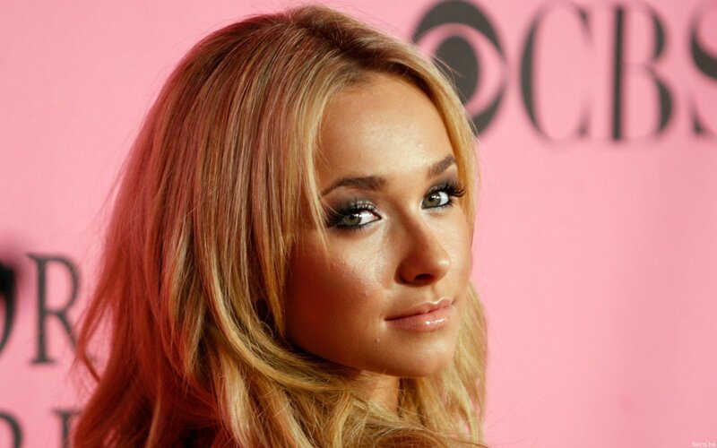 woman with blonde hair at event