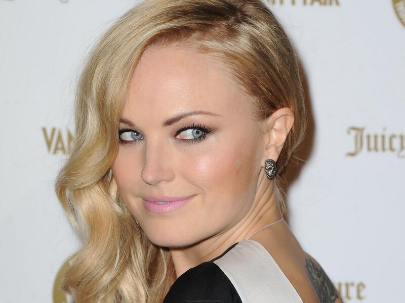 woman with blonde hair at event