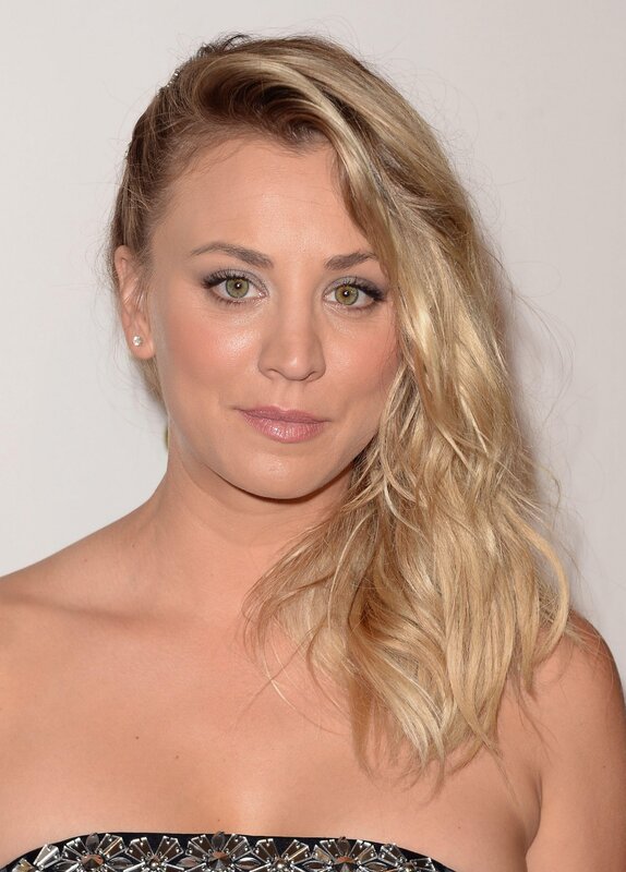 woman with blonde hair at event