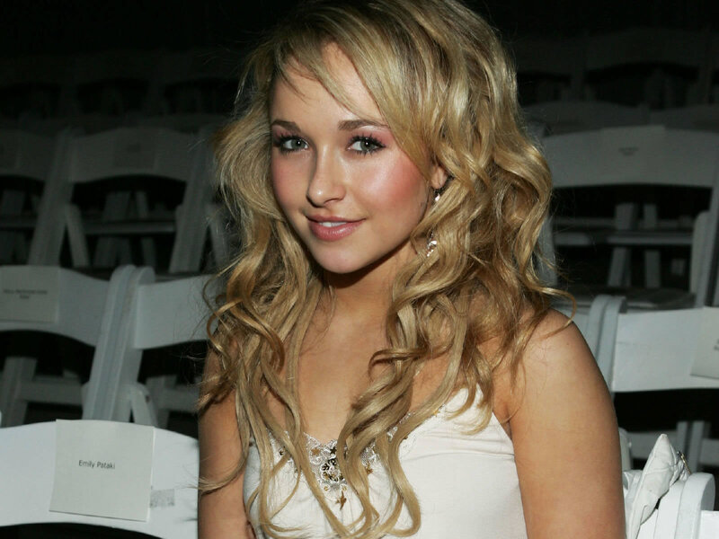 woman with blonde hair at event