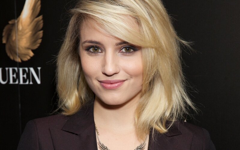 woman with blonde hair at event