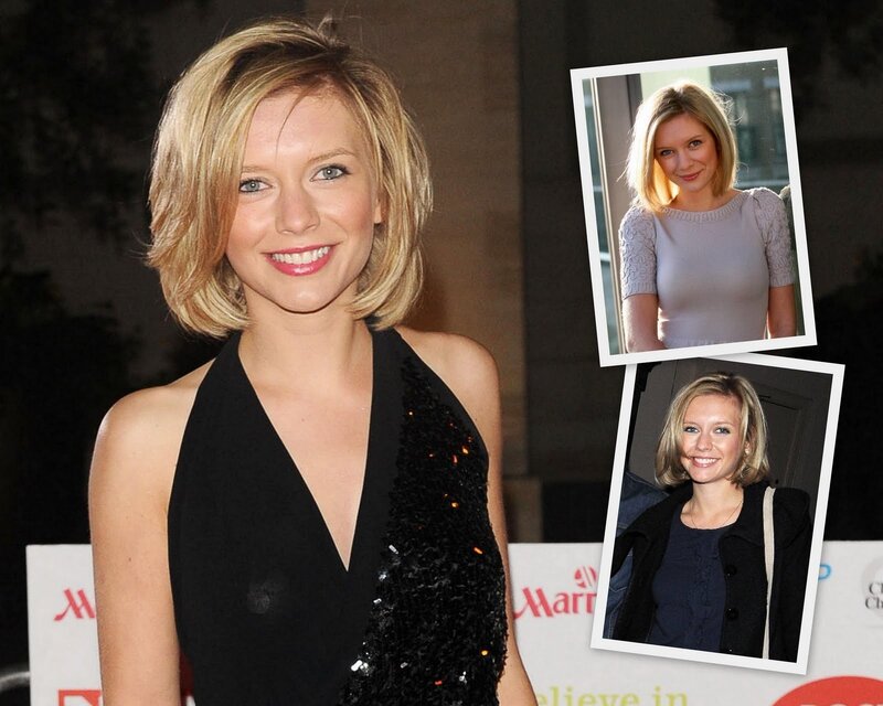 Woman with blonde hair at event