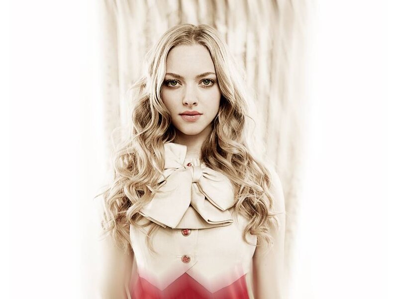 Woman with Blonde Hair — Beige, Neutral, Photograph, Blonde Hair, Bow Tie
