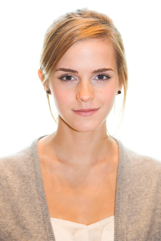 Woman with Blonde Hair — Beige, Neutral, Photograph, Cardigan