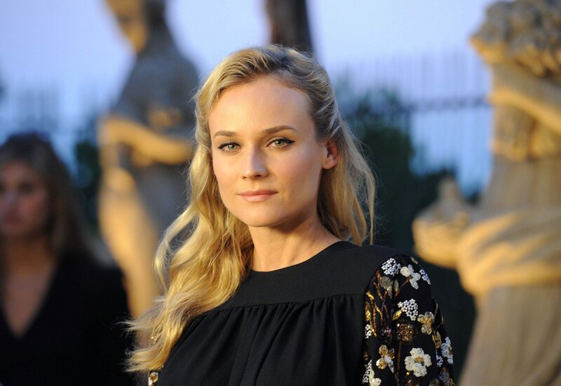 Woman with Blonde Hair — Black, Calm, Sunset
