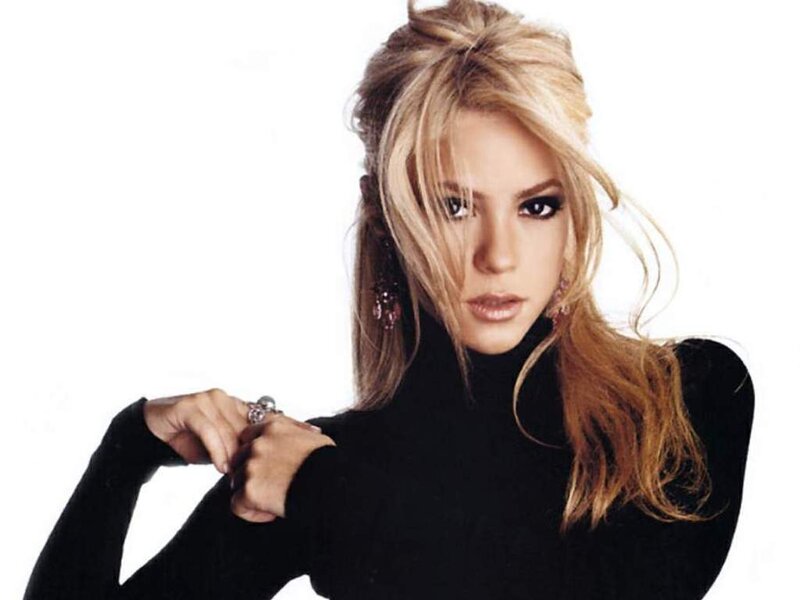 Woman with Blonde Hair — Black, Confident, Photograph, Black Turtleneck