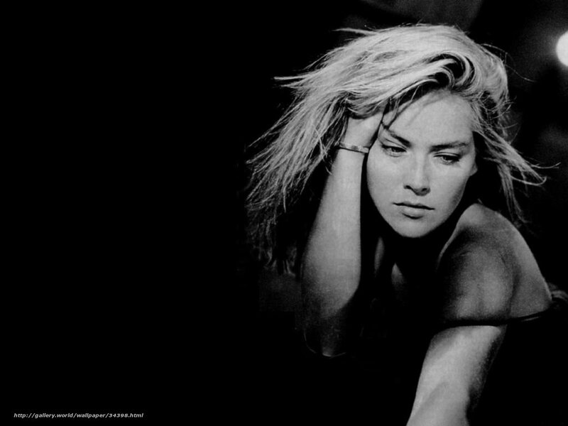 Woman with Blonde Hair — Black, Dramatic, Photograph, Arm