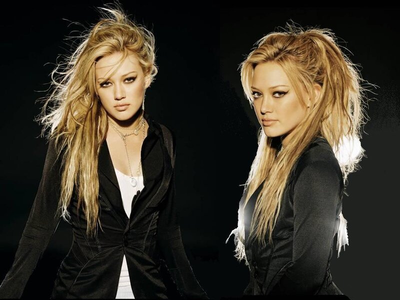 Woman with Blonde Hair — Black, Dramatic, Photograph, Blonde Hair, Black Jacket, Necklace