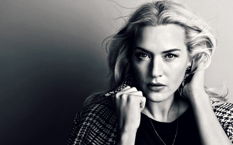Woman with Blonde Hair — Black, Dramatic, Photograph, Coat