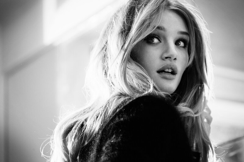 Woman with Blonde Hair — Black, Dramatic, Photograph, Coat, White