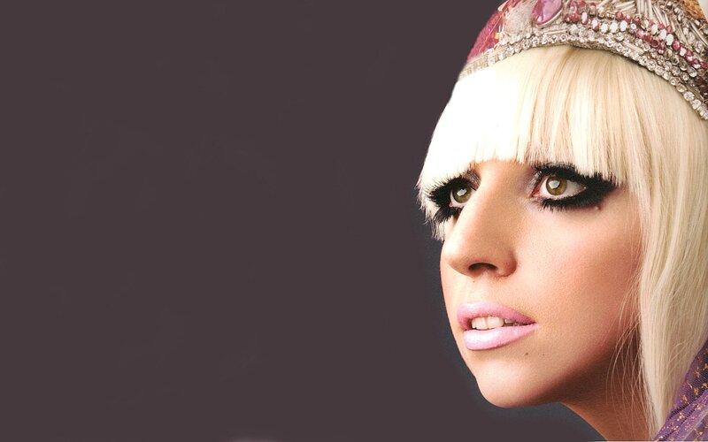 Woman with Blonde Hair — Black, Dramatic, Photograph, Crown