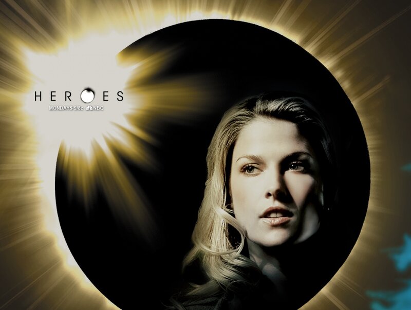 Woman with Blonde Hair — Black, Dramatic, Photograph, Light Burst