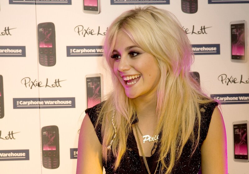 Woman with Blonde Hair — Black, Happy, Photograph, Necklace, Backdrop