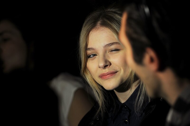 Woman with Blonde Hair — Black, Intimate, Night