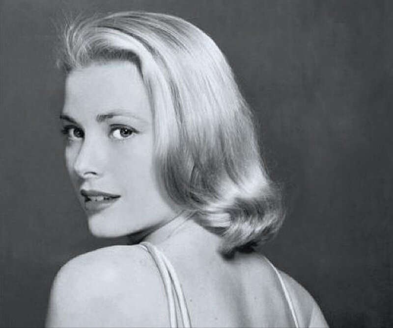 Woman with Blonde Hair — Black, Neutral, Photograph, Blonde Hair, Shoulder Strap