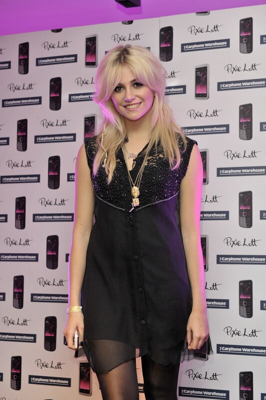 Woman with Blonde Hair — Black, Promotional, Photograph, Dress