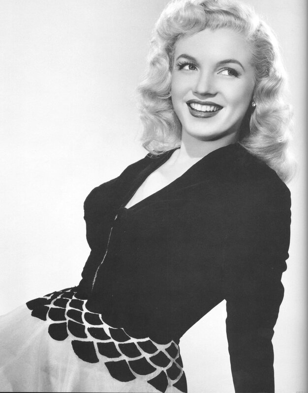 Woman with Blonde Hair — Black, Smiling, Photograph, Blonde Hair, Black Top