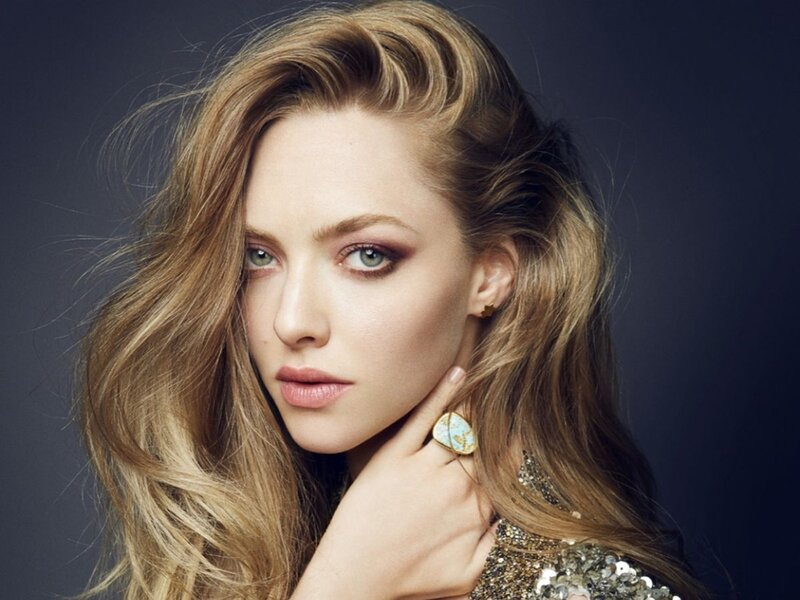 Woman with Blonde Hair — Brown, Dramatic, Photograph, Earring, Ring