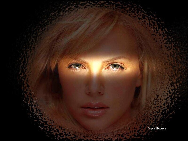 Woman with Blonde Hair — Brown, Dramatic, Photograph, Face