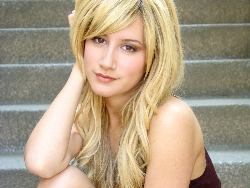 Woman with Blonde Hair — Calm, Afternoon, Photograph, Stairs
