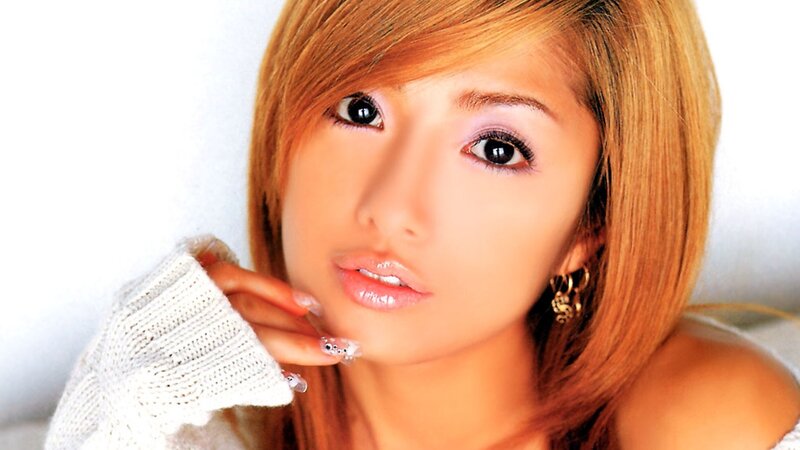 Woman with Blonde Hair — Calm, Photograph, White Sweater