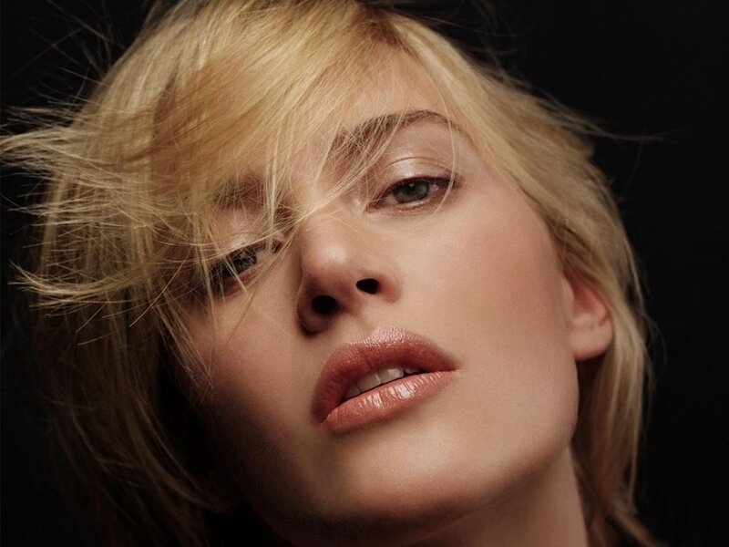 Woman with Blonde Hair — Dramatic, Photograph, Face, Eyes