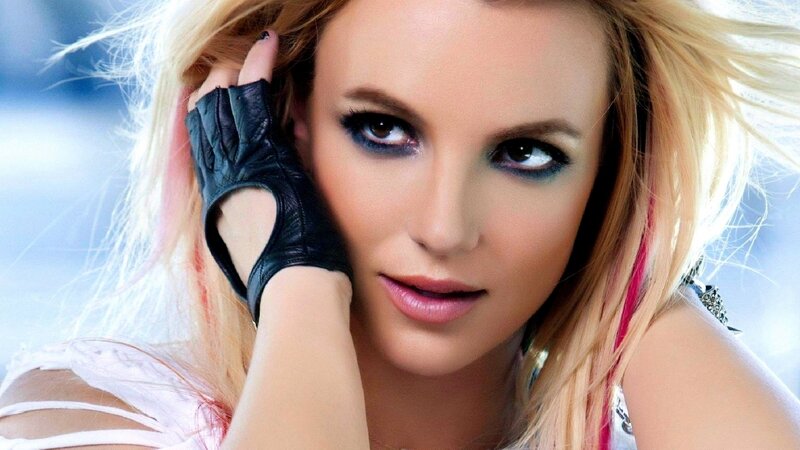 Woman with Blonde Hair — Dramatic, Photograph, Gloves, Makeup