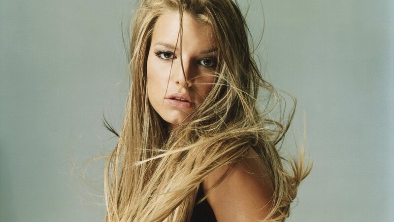 Woman with Blonde Hair — Dramatic, Photograph, Shoulder, Eyes