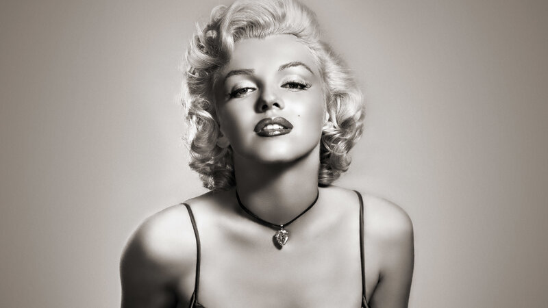 Woman with Blonde Hair — Dress, White