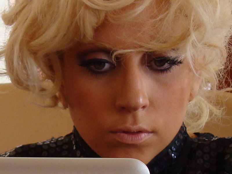 Woman with Blonde Hair — Focused