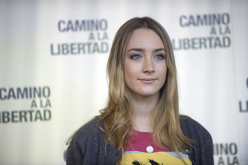 Woman with Blonde Hair — Gray, Neutral, Photograph, T-shirt, Cardigan