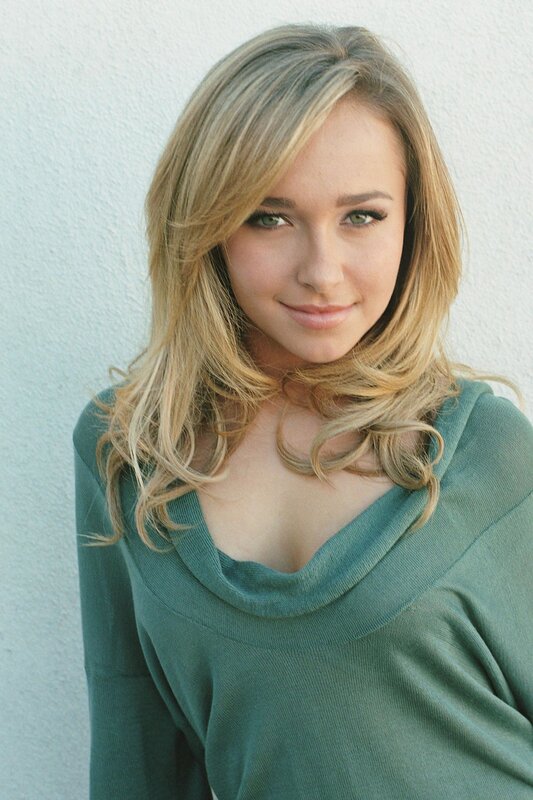 Woman with Blonde Hair — Green, Neutral, Afternoon